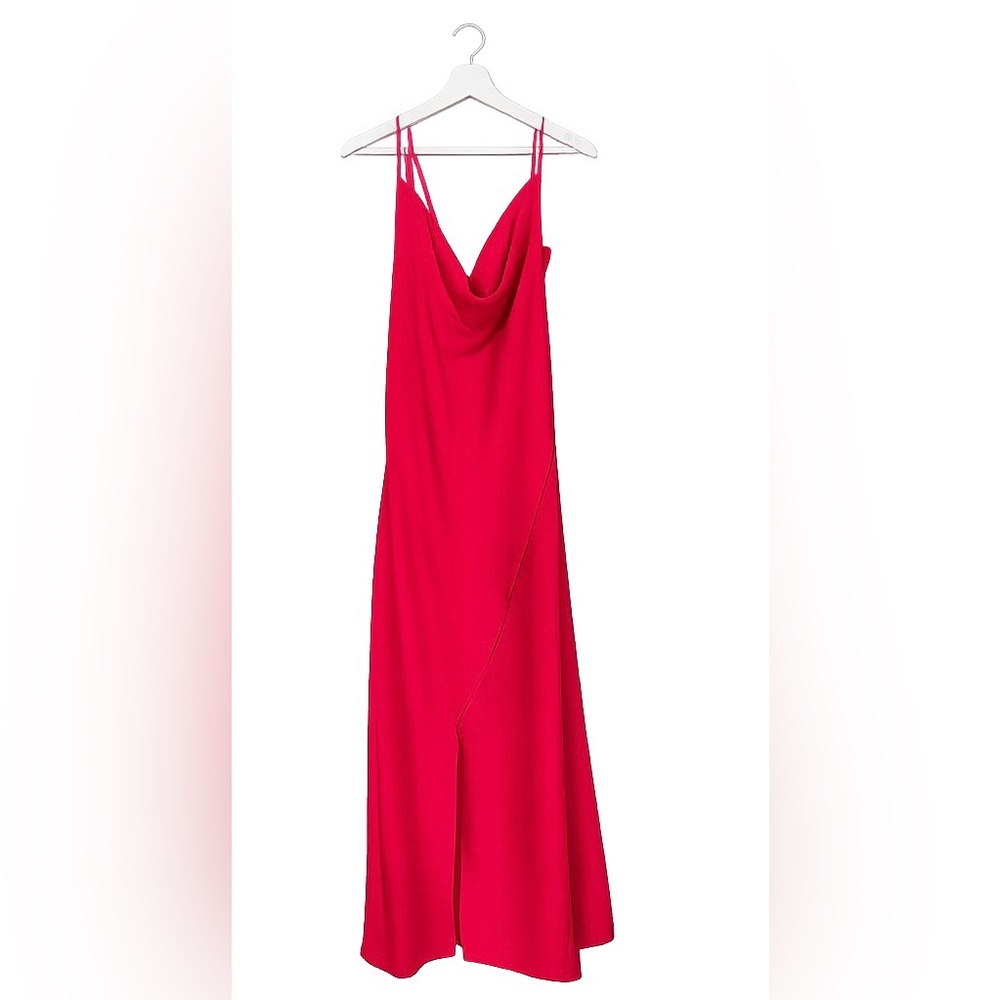 Elegant Red Women's Dress
